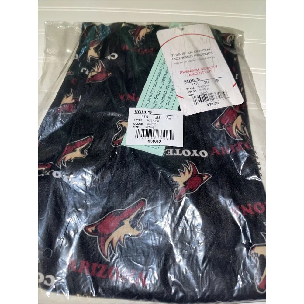 Little Boys Arizona Coyotes NHL Lounge Pants 4-5